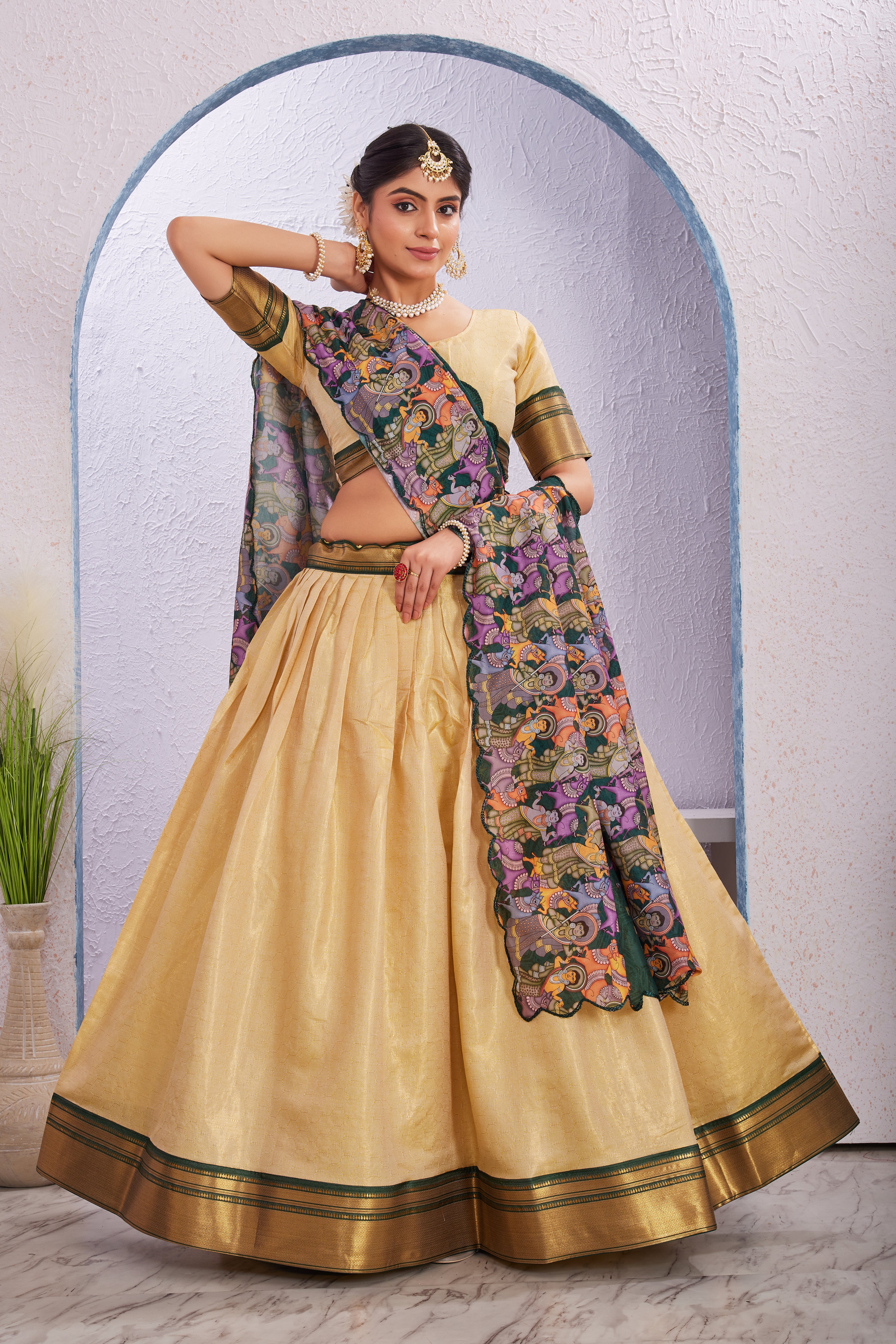 SareeWave Launching Festival Lehenga Choli