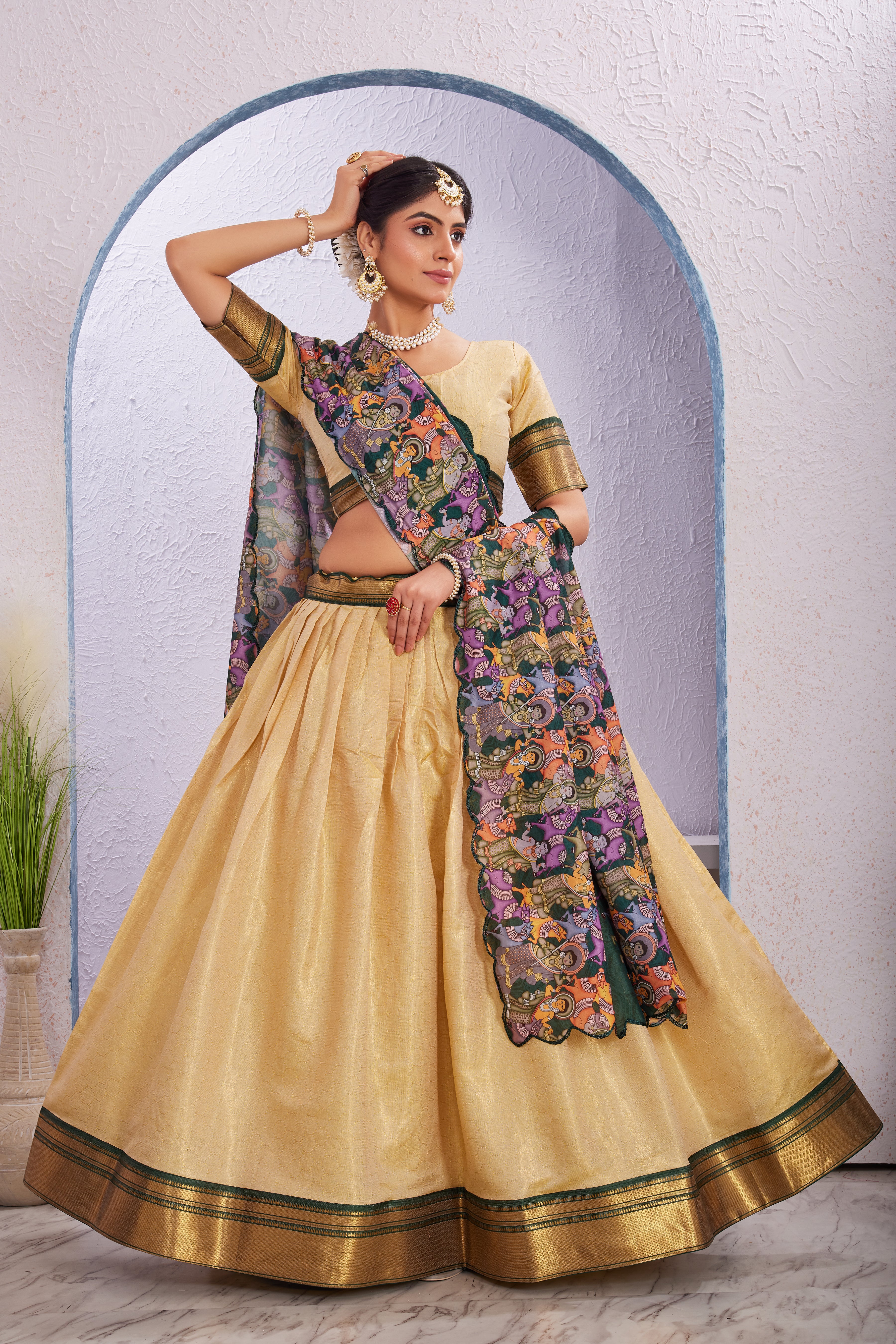 SareeWave Launching Festival Lehenga Choli