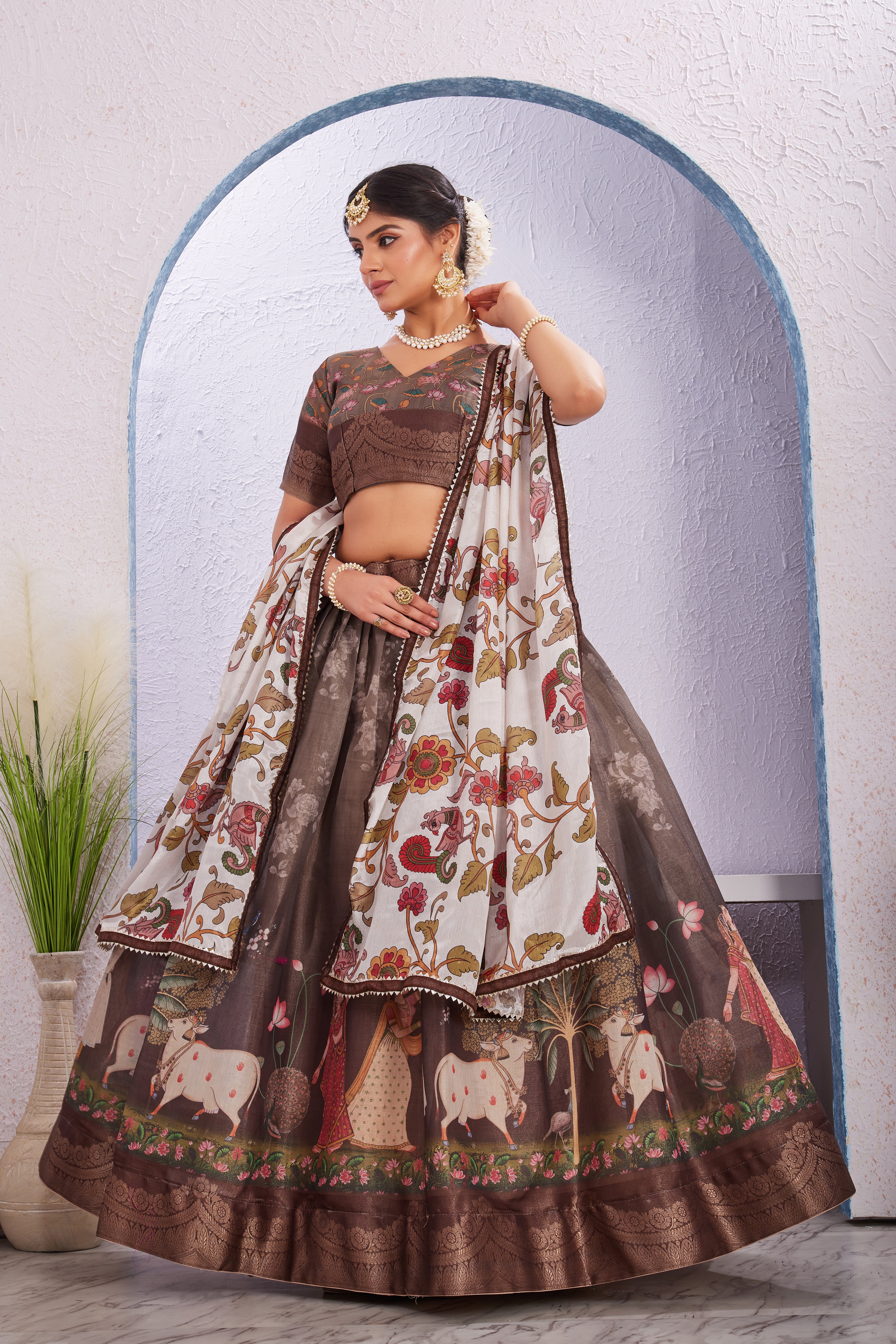 SareeWave Launching Festival Lehenga Choli