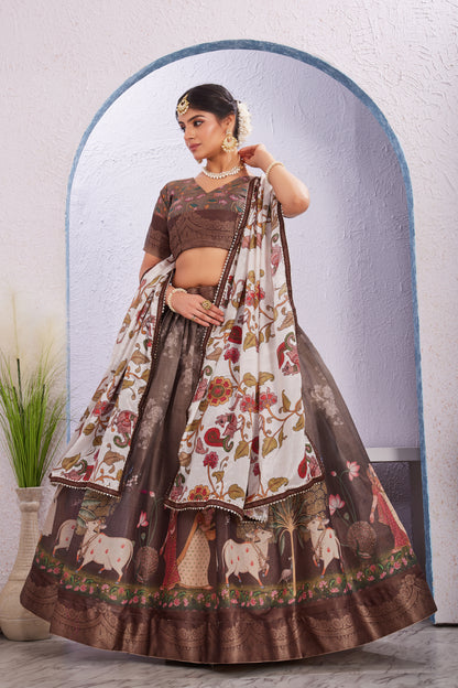 SareeWave Launching Festival Lehenga Choli