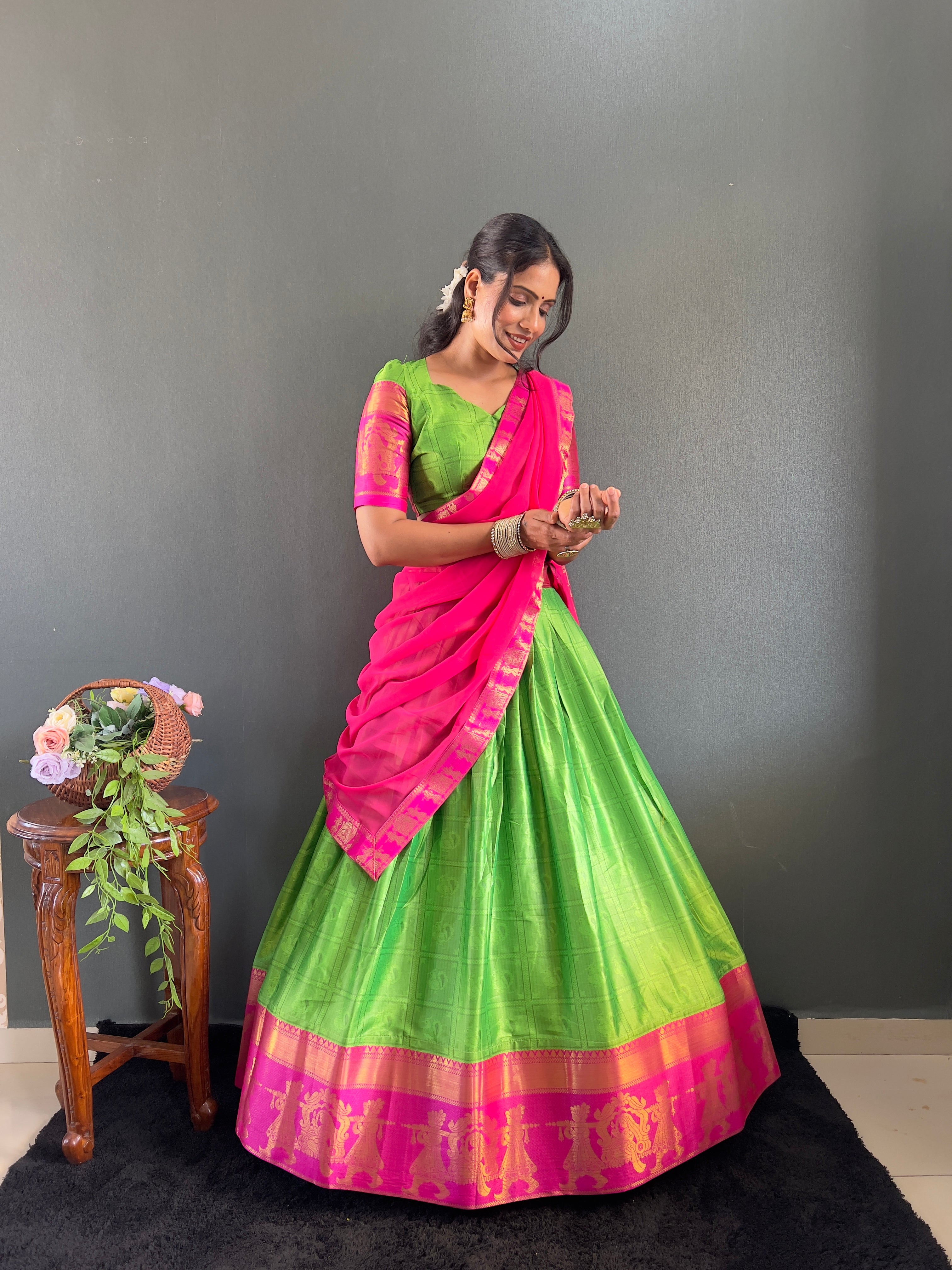 SareeWave Launching Festival Lehenga Choli
