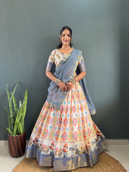 SareeWave Launching Festival Lehenga Choli