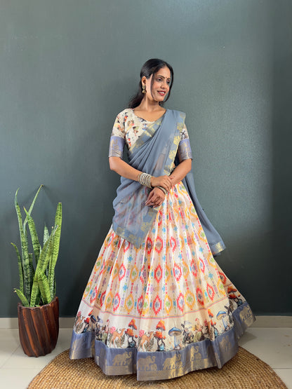 SareeWave Launching Festival Lehenga Choli