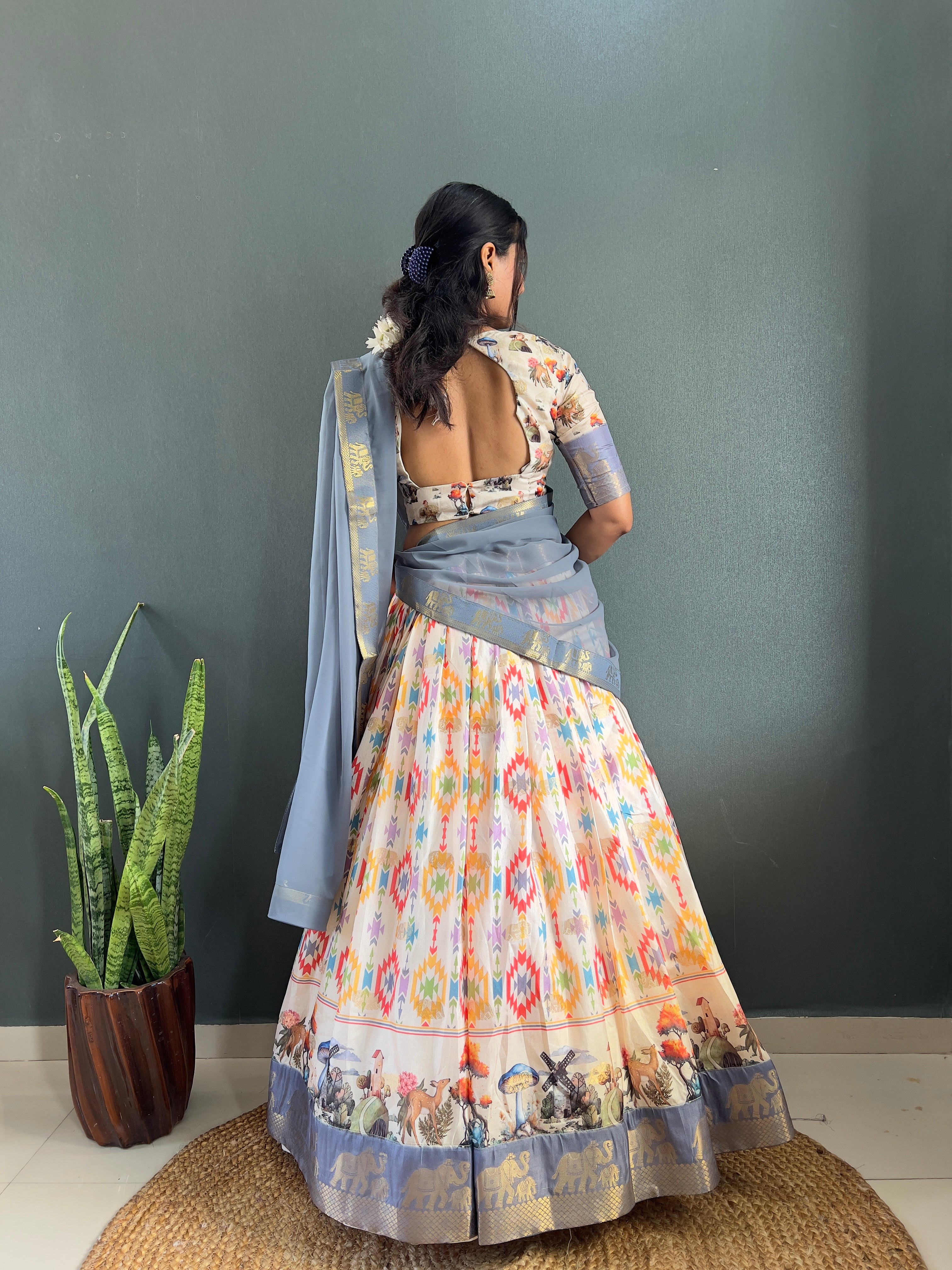 SareeWave Launching Festival Lehenga Choli