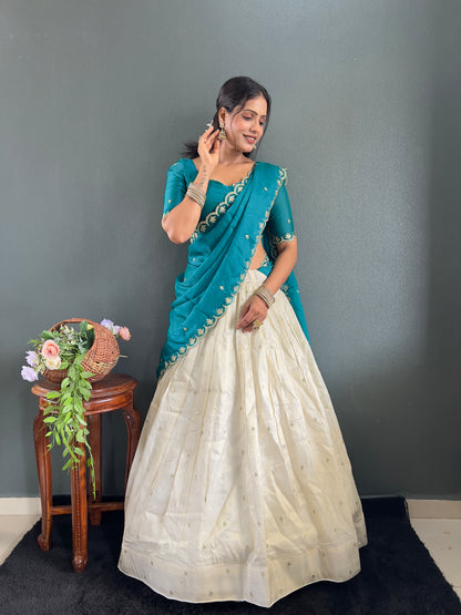 Heavy embroidery Festival Lehenga Choli