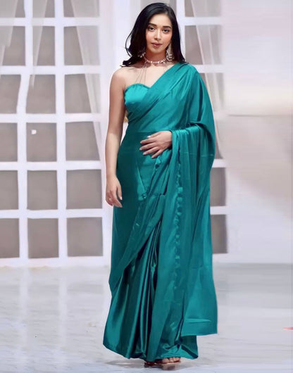 Rama Satin Ready To Wear Saree