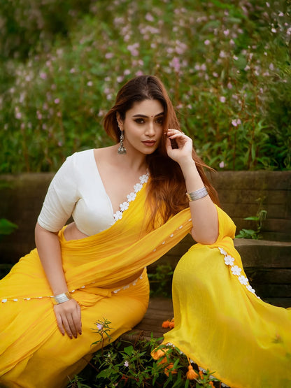 Premium quality summer silk saree