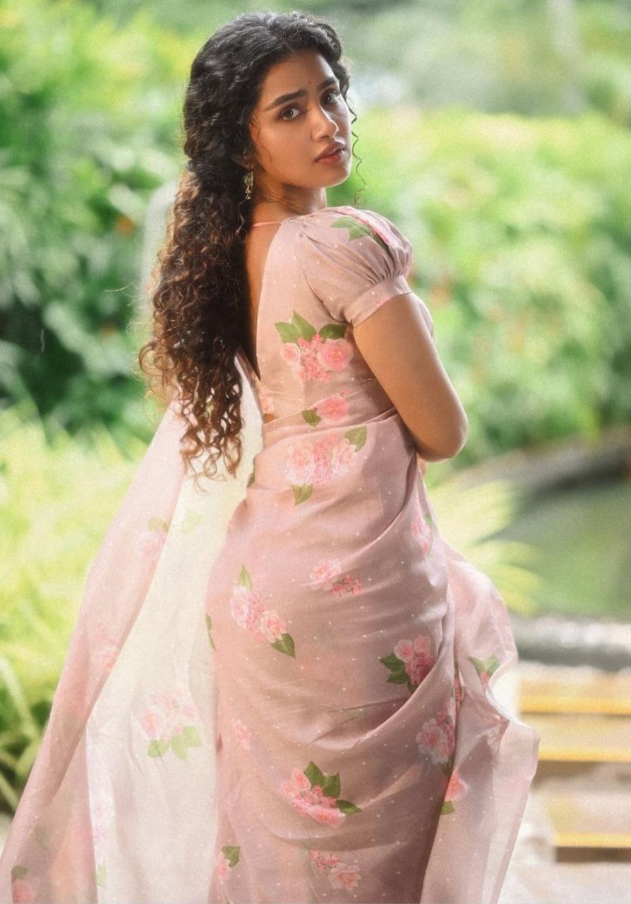 Sareewave Presents Designer Cotton Linen Silk Saree