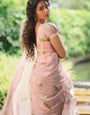 Sareewave Presents Designer Cotton Linen Silk Saree