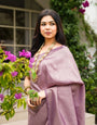Banarasi Silk Saree With Zari Weaving Work