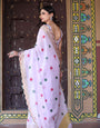 Sareewave Presents Designer Cotton Linen Silk Saree