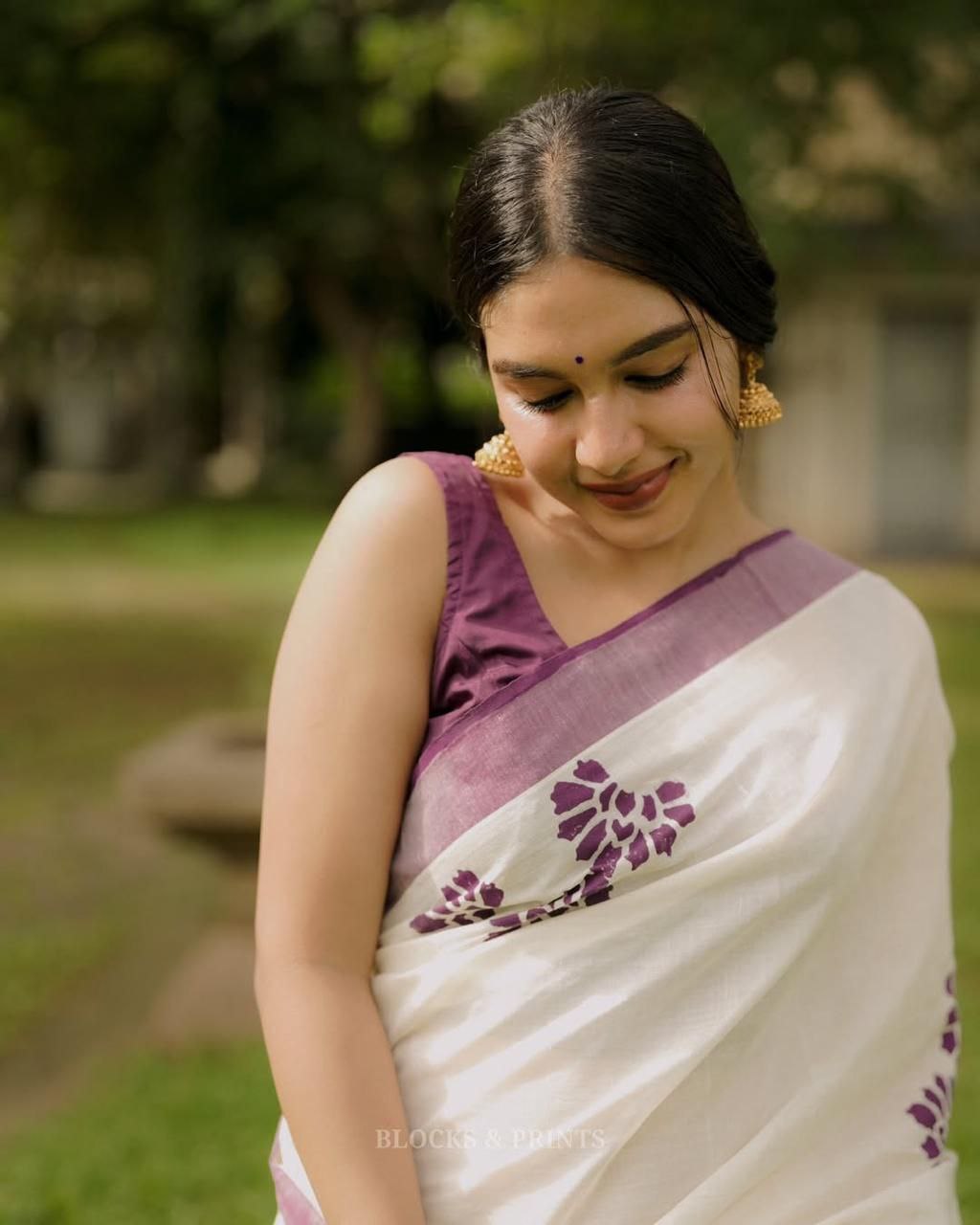 Sareewave Presents Designer Cotton Silk Saree