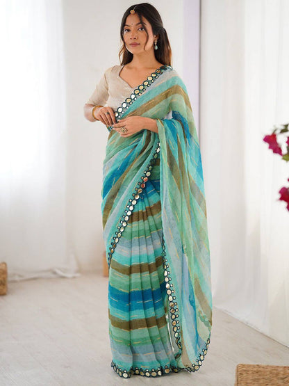 Sareewave Presents Designer Leriya Look Saree