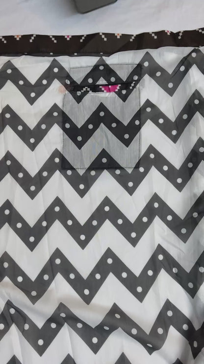Black Colour Mul Cotton Ready To Wear Saree With Pocket