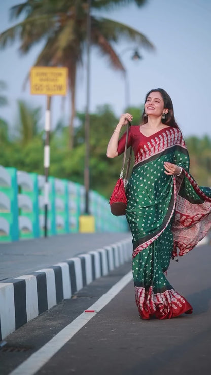 Ready To Wear Crape silk saree