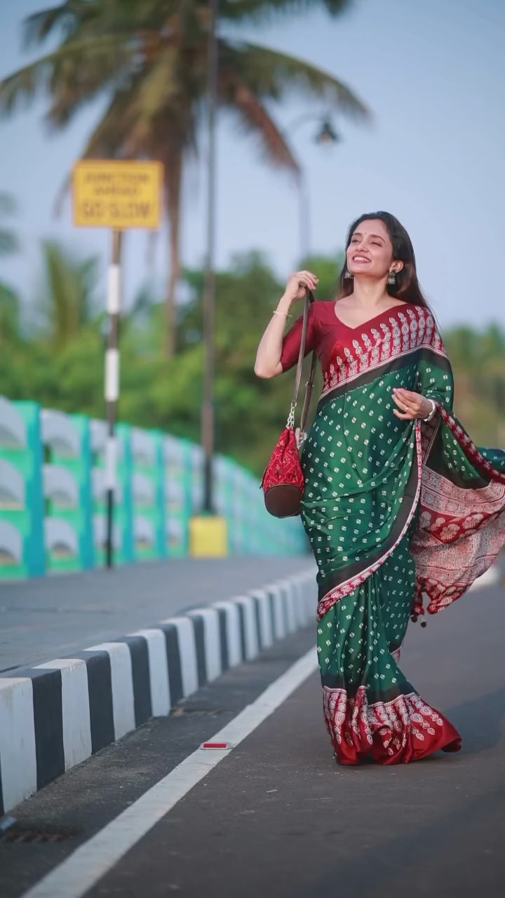 Ready To Wear Crape silk saree