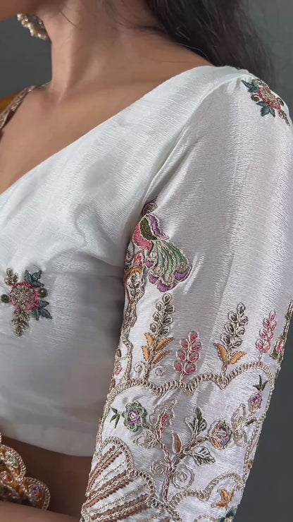 Sareewave Presents Heavy embroidery Festival Lehenga Choli