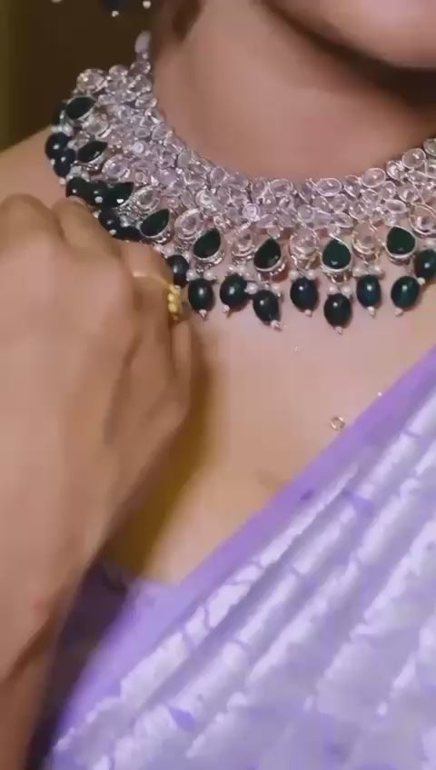 Load video: Banarasi Silk Saree With Zari Weaving Work