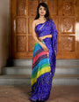 Blue Colourful Designer Bandhani New Arrival Saree