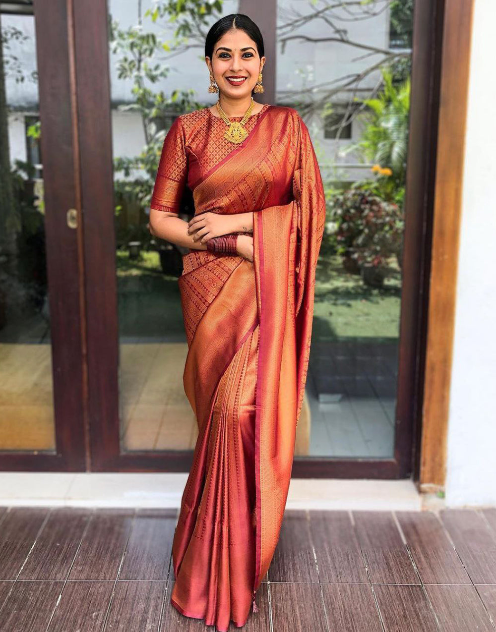 Soft silk sarees with well-designed blouse: the ultimate combination |  Fashionworldhub