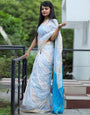 Colourful Bandhani Designer Wedding Wear Saree